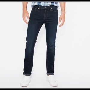 🔥Express Slim Dark Wash Cordura Stretch Jeans 🔥